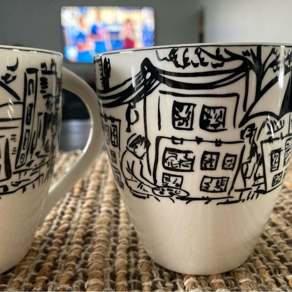 Mikasa Parisian cup and saucers- set 3 - Picture 10 of 12